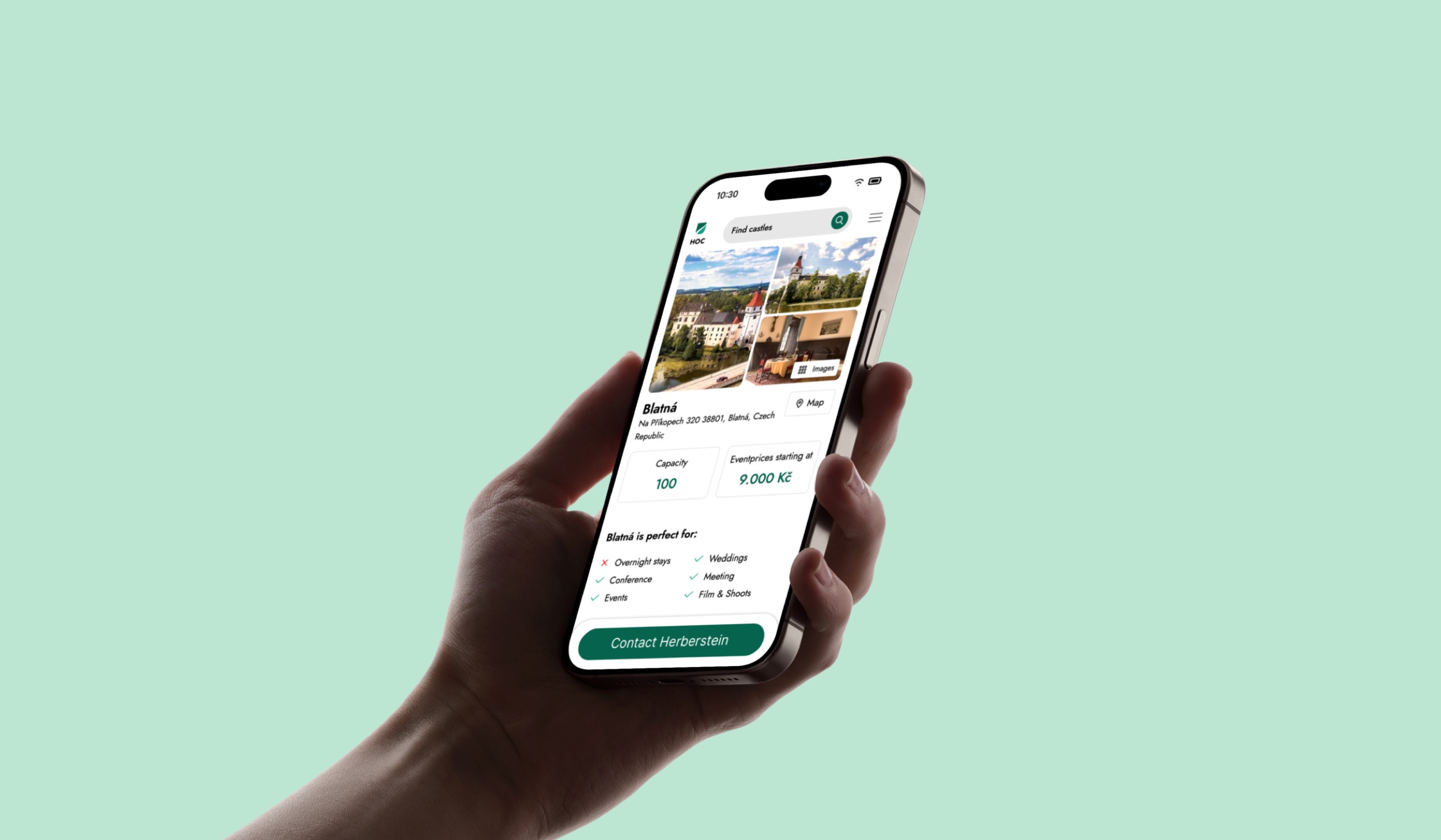 Anton Waldburg House of Castle Screendesign 7