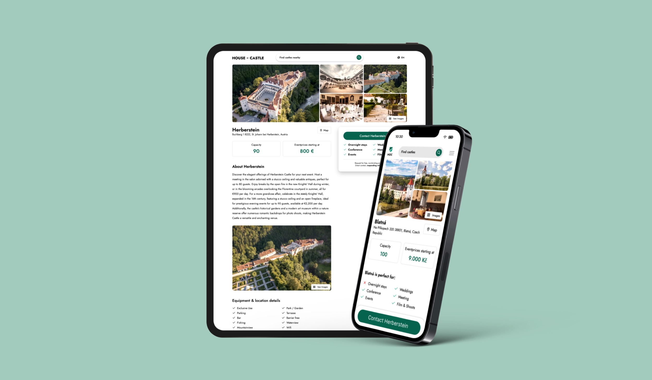 Anton Waldburg House of Castle Screendesign 8