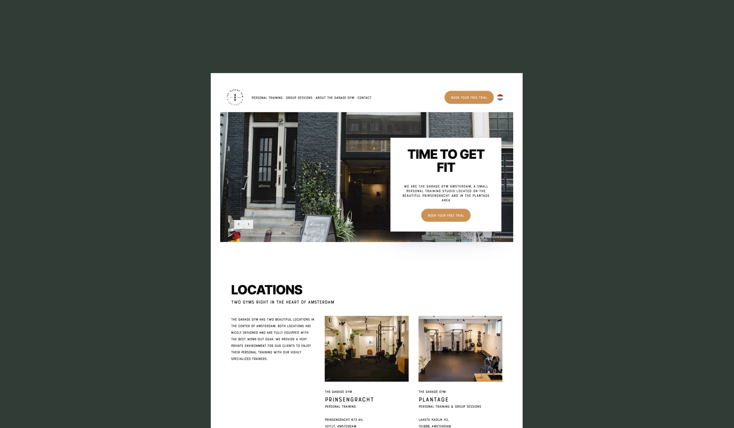 Anton Waldburg TheGarageGym Amsterdam Screendesign 4