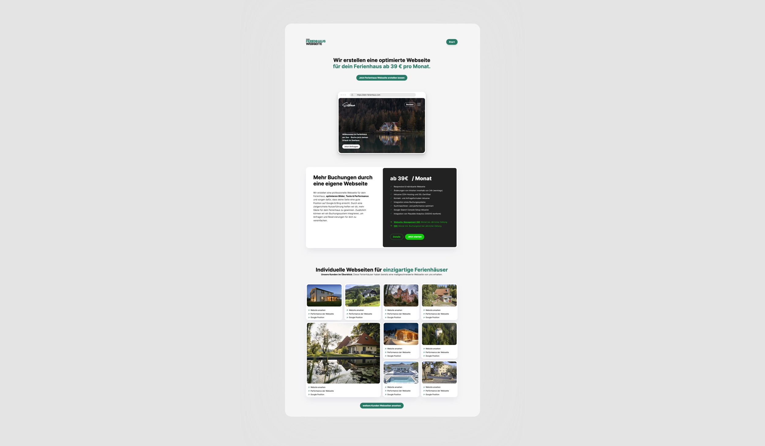 Ferienhaus Design Screendesign Webseite Anton Waldburg 4