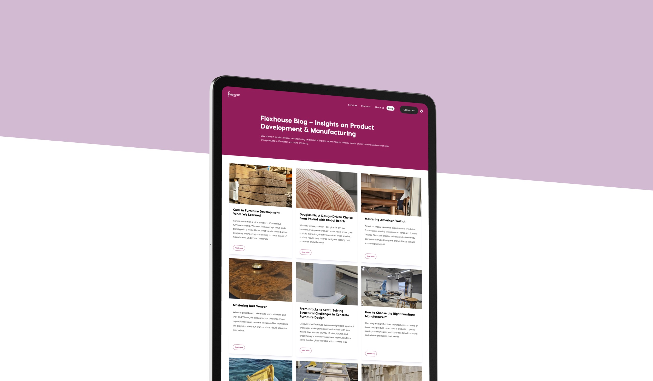 Flexhouse Blog Screendesign Webdevelopment alt