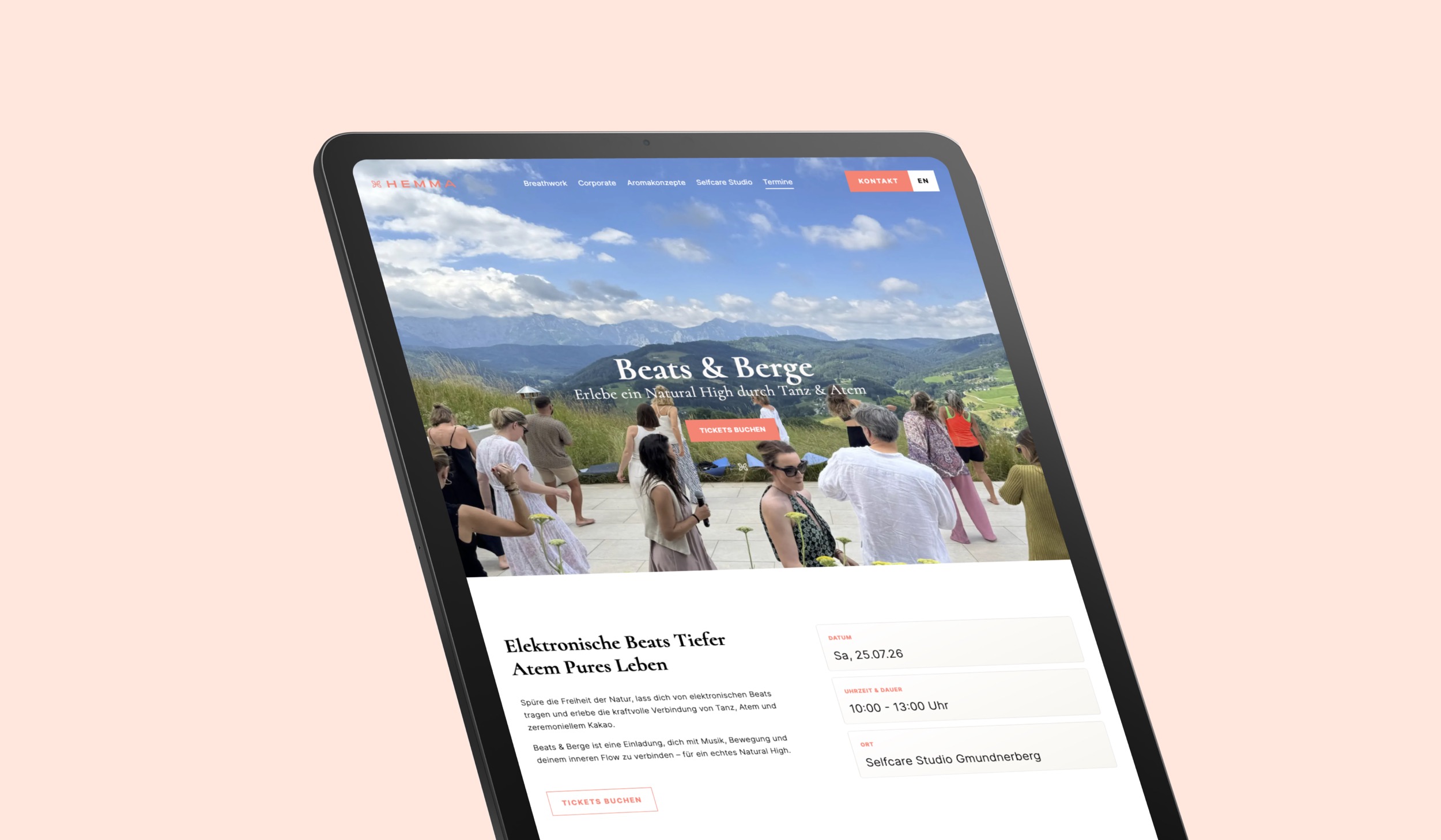 Hemma Marenzi Screendesign Webseite Anton Waldburg 2
