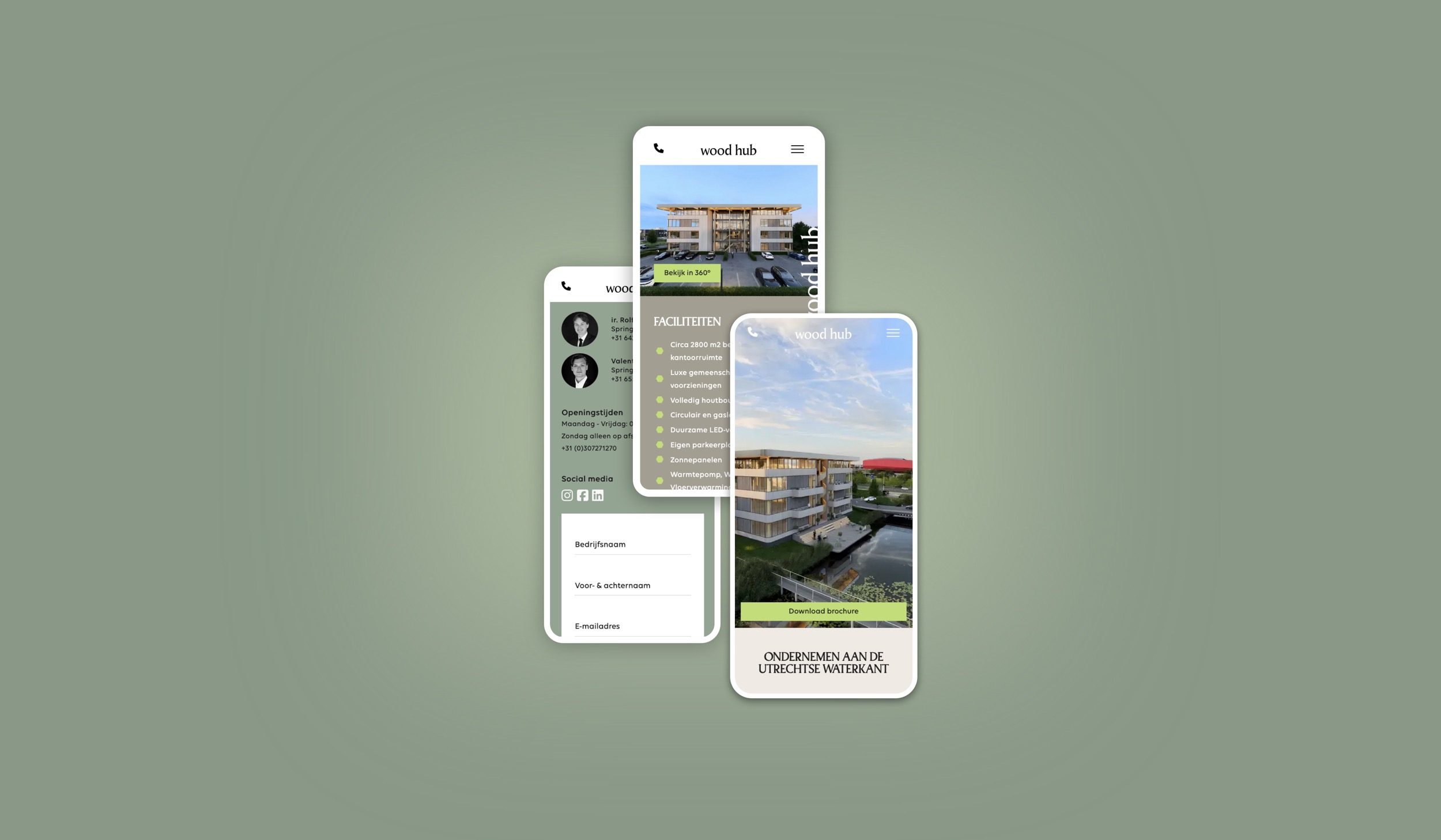 anton waldburg WOODHUB screen mobile