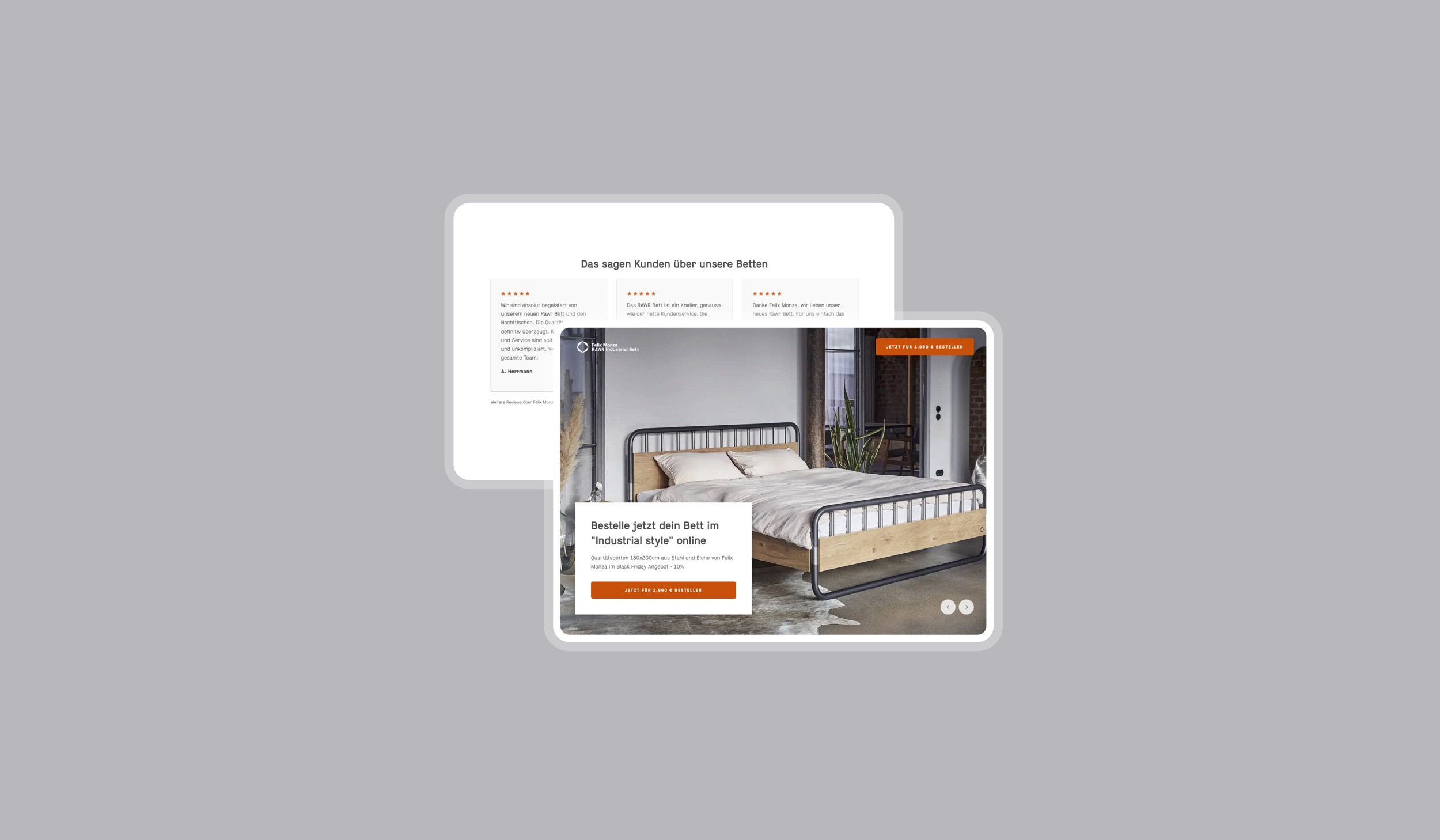 industrial bett ipadscreens anton waldburg design webdevelopment